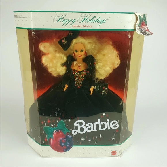 Barbie Happy Holidays 1991 Special Edition Vintage Doll - Picture 1 of 14